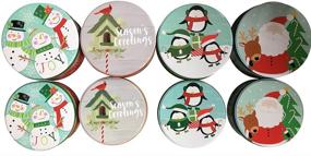 img 2 attached to Round Christmas Cookie Tins Nesting