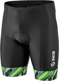 img 4 attached to 🏊 Men's 8 Inch Swim Bike Tri Shorts - Triathlete Shorts with 4 Pocket Front for Triathlon