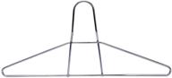 🔒 ultra-sturdy anti-theft metal coat hangers: quality hangers (30) - supports 200lb, polished chrome, closed loop suit hangers логотип