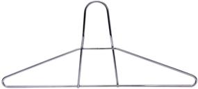 img 4 attached to 🔒 Ultra-Sturdy Anti-Theft Metal Coat Hangers: Quality Hangers (30) - Supports 200LB, Polished Chrome, Closed Loop Suit Hangers