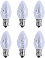 💡 15 watt bulbs for scentsy plug-in nightlight wax warmers, home fragrance wax diffusers & salt lamps: 6 pack of 120v scentsy warmer bulbs логотип