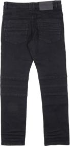 img 3 attached to 👖 RAY Boys' Slim Biker Pants - Boys' Clothing and Jeans