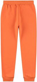 img 3 attached to Sleek and sporty: SPACE VENTURE Brushed Sweatpants for Active Girls' Athletics