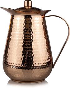 img 4 attached to 💧 Kosdeg Copper Pitcher 68 Oz - Boost Health Now: Hydrate, Reduce Sugar & Experience the Pure Copper Benefits!