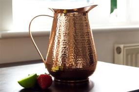 img 1 attached to 💧 Kosdeg Copper Pitcher 68 Oz - Boost Health Now: Hydrate, Reduce Sugar & Experience the Pure Copper Benefits!