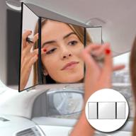 vaygway car visor folding mirror logo