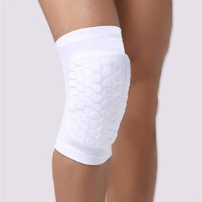 img 1 attached to PISIQI Protection Compression Volleyball Basketball Sports & Fitness