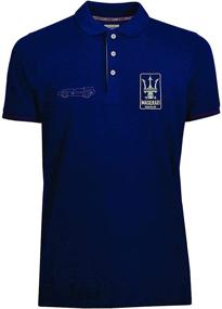 img 1 attached to Maserati Classiche Men's Eldorado Shirt: A Timeless Statement of Style and Elegance