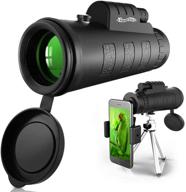 🔭 newseego 50x60 monocular telescope: high power hd for adults with phone holder clip & tripod - ideal for bird watching, camping, hunting, sightseeing logo