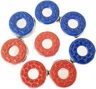 🎱 yihao 2-1/8'' (53mm) to 2-5/16'' (58mm) shuffleboard pucks, set of 8 логотип