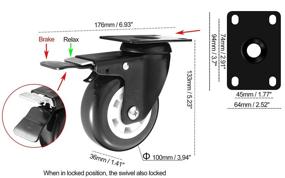 img 3 attached to Effortlessly Lock Unlock with Premium Polyurethane Bearing Steels