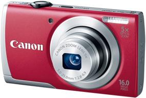 img 1 attached to 📷 Canon PowerShot A2600 16.0 MP Digital Camera: 5x Optical Zoom, 720p Full HD Video Recording, Red (OLD MODEL)