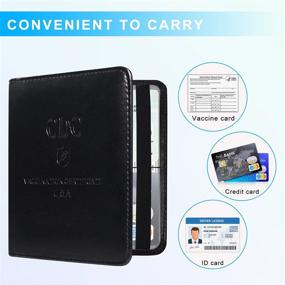 img 2 attached to 📝 ACdream Vaccine Card Holder - Essential Men's Accessory for Organization and Security