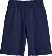 👖 city threads 3 pocket sensitive friendly boys' shorts: comfortable and stylish clothing logo