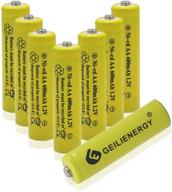 🔋 geilienergy nicd aa rechargeable batteries 600mah 1.2v for solar lamp solar light - pack of 8 logo