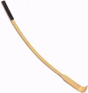 🎍 itchstix bamboo back scratchers: premium aggressive hand tool for men with curved design - made in usa! logo