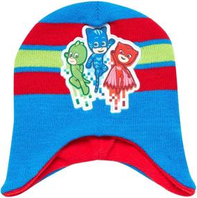 img 3 attached to PJ Masks Mitten Gloves Weather Boys' Accessories