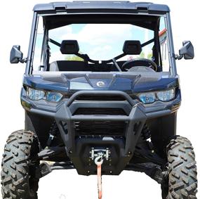 img 1 attached to 🙌 Чупакабра зеркало заднего вида Offroad для UTV - Polaris Ranger Pro Fit/General/Defender (набор из 2 штук) - Складывающаяся и регулируемая рука - Водительская и пассажирская стороны