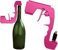 🍾 bubbly sparkling champagne gun, bubbly sparkling wine stopper, champagne stopper, bottled beer jet for party, club, bar, pub логотип