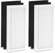 🌀 2 pack replacement hepa filters for hamilton beach 04383 air purifier 04384 04385 - cabiclean hepa filter replacement, part # 990051000 logo