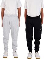 hind sweatpants pockets athletic black charcoal boys' clothing for active logo