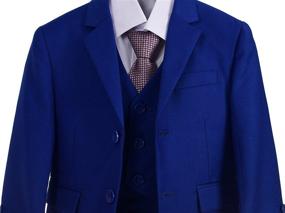 img 1 attached to Dressy Daisy Boys' Clothing: Formal Wedding Dresswear in Suits & Sport Coats