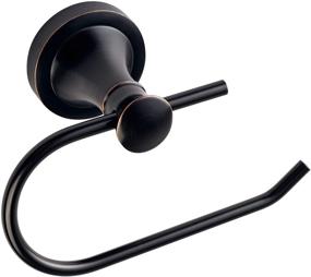 img 4 attached to 🧻 IONCAT Single Post Toilet Paper Holder - Wall Mount for Bathroom & Kitchen, Oil Rubbed Bronze