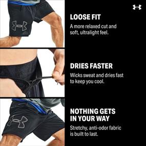 img 2 attached to Шорты Under Armour Grфgraphics Shorts Graphite - мужская одежда для активного отдыха