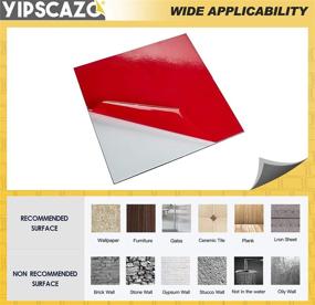 img 1 attached to Yipscazo Peel and Stick Tile Backsplash: Stylish Stainless Steel Kitchen Wall Tiles