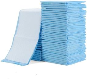 img 4 attached to 👶 Rocinha 100 Pack Disposable Changing Pads - Waterproof Diaper Changing Pad, Breathable Underpads for Babies - Bed Table Protector Mat, 17" x 13