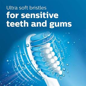 img 3 attached to 🦷 Buy Philips Sonicare Genuine Sensitive Toothbrush Heads for Sensitive Teeth - 3 Pack (HX6053/64)