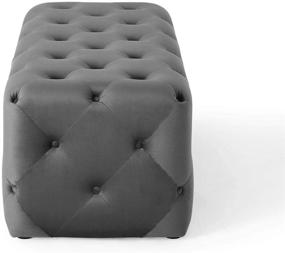 img 2 attached to Modway Anthem Tufted Performance Ottoman Furniture