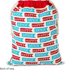 img 1 attached to Hallmark Birthday Reusable Grandchildren Drawstring