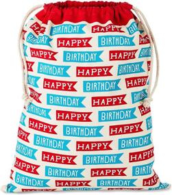 img 4 attached to Hallmark Birthday Reusable Grandchildren Drawstring