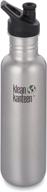 💧 stay hydrated on-the-go with klean kanteen classic stainless steel bottle - 27oz logo