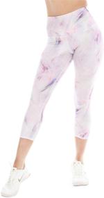 img 2 attached to 🏃 Athletic Women's Capri Leggings in EVCR Girls' Clothing
