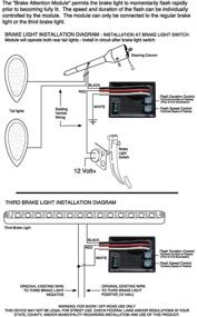 img 1 attached to 🚦 Улучшенный модуль мигалки United Pacific для LED-фонарей тормоза: быстрый мигающий свет, затем постоянный