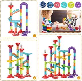 img 3 attached to 🎉 Marbles Educational Birthday Toy: Marble Building Set