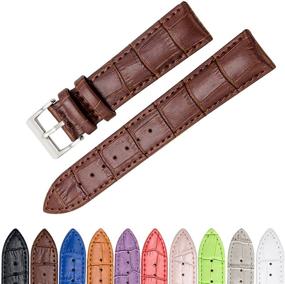 img 3 attached to 📿 Genuine Leather Watch Bands by CIVO