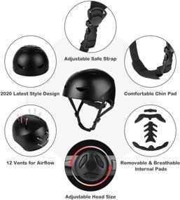 img 3 attached to 🚲 WayEee Kids Bike Helmet and Protective Gear Set for 5-10-Year-Old Boys and Girls: Ideal for Sports, Skateboarding, Cycling, Scooter, Roller Skating, Longboard, Rollerblade