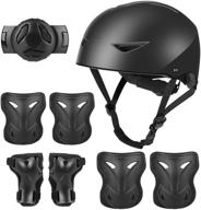 🚲 wayeee kids bike helmet and protective gear set for 5-10-year-old boys and girls: ideal for sports, skateboarding, cycling, scooter, roller skating, longboard, rollerblade logo