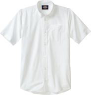 👕 boys' short sleeve oxford shirt from dickies logo