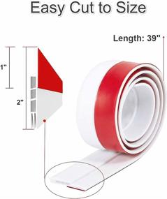 img 3 attached to Length of Bottom Weather Stripping Stopper