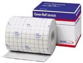 img 2 attached to 🤗 Hypoallergenic Cover-Roll Stretch - 2" x 10 Yards - 2 Pack: Gentle & Secure Adhesive