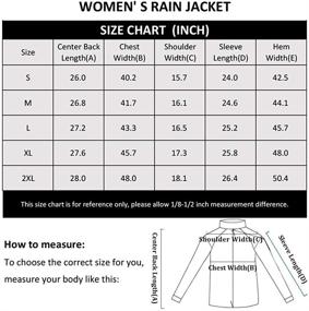 img 2 attached to Waterproof Outdoor Lightweight Raincoat Windbreaker Women's Clothing