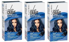 img 2 attached to Clairol Color Semi Permanent Indigo 3 PACK