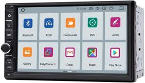 img 4 attached to 📱 2021 Eonon GA2186: Двойная магнитола с Android и навигацией, Android Auto, Apple Carplay, Wi-Fi, быстрой загрузкой и поддержкой камеры заднего вида