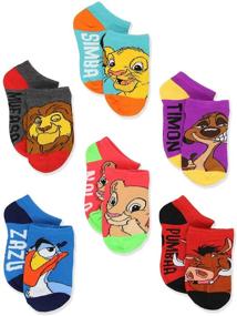 img 4 attached to 🦁 Disney The Lion King Socks Set for Boys, Girls, Toddlers, Teens, and Adults - Multi pack