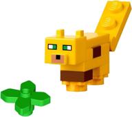 lego minecraft minifigure ocelot animal logo