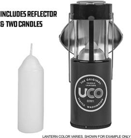 img 1 attached to 🕯️ UCO Original Candle Lantern Kit Powder Coat: Illuminate Your Outdoor Adventures with Style and Convenience!